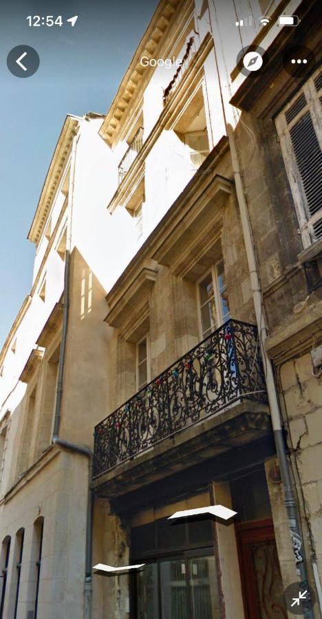 Appartement Cosy Avec Balcon, Centre Historique Bordeaux Exterior foto